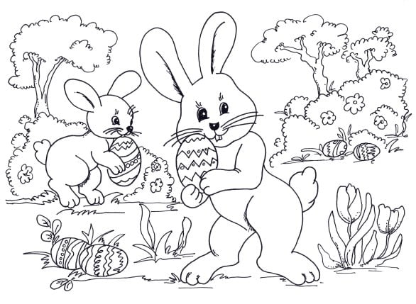 Easter Coloring Pages to Print
